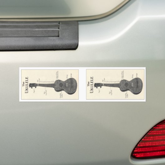 Les autocollants d'ukulélé (En voiture)