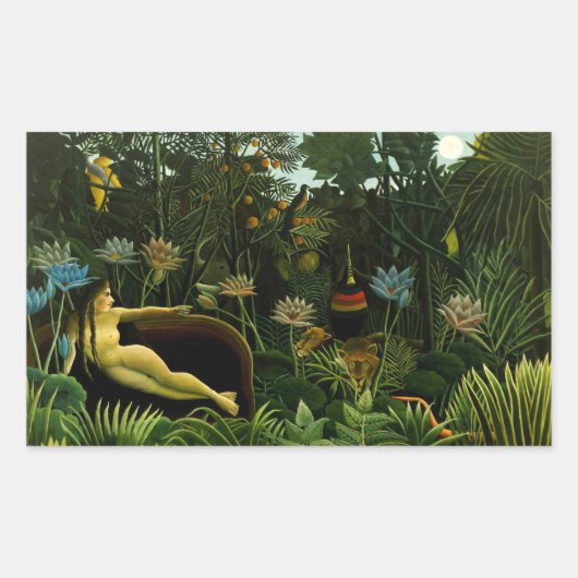 Les autocollants "Le rêve" de Rousseau (Devant)