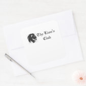 Les autocollants Lion's Club 6 7,5 cm (Enveloppe)