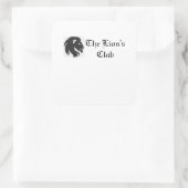 Les autocollants Lion's Club 6 7,5 cm (Sac)