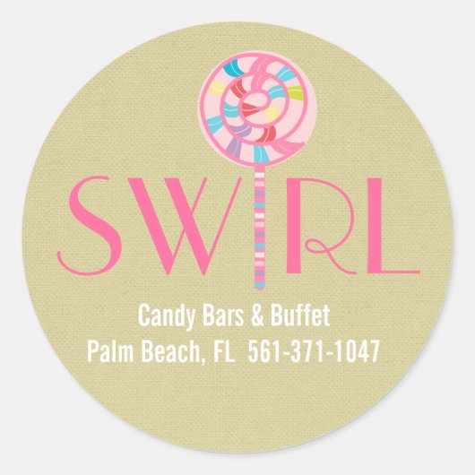 Les autocollants SWIRL de Krista (Devant)