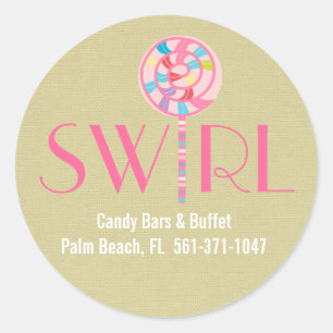 Les autocollants SWIRL de Krista