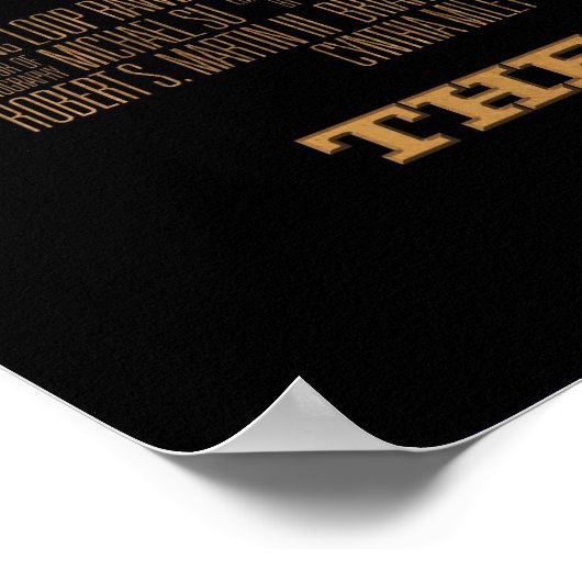 "Les aventures de Loop & Rhett" Poster d'une feuil (Coin)