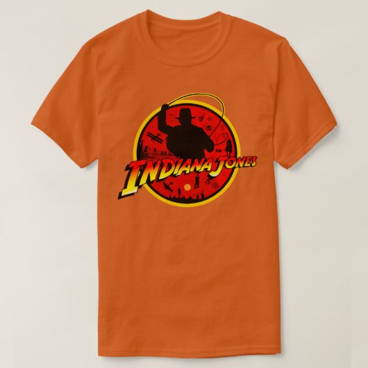 Les aventures d'Indiana Jones TShirt (Design devant)