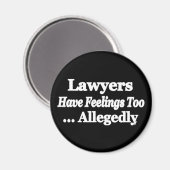 Les Avocats Ont Aussi Des Sentiments ... Aimant pr (Recto/Verso)