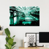 Les bains - Poster (Bureau à domicile)