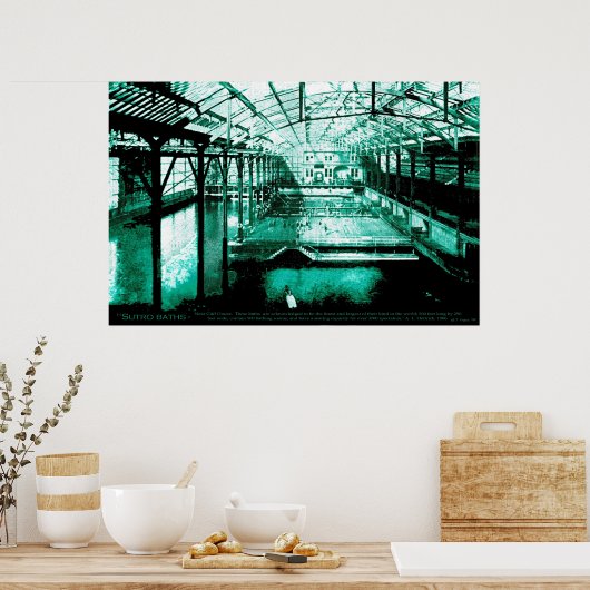 Les bains - Poster (Cuisine)