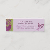 Les baisers de papillon flirtent le carte de (Dos)