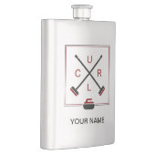 Les balais croisés courbant le flacon - ajoutez (Droite)