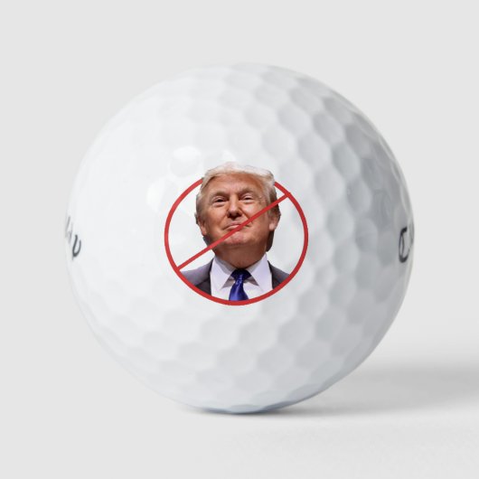 Les balles de golf anti-Trump (Devant)