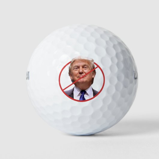 Les balles de golf anti-Trump (Devant)