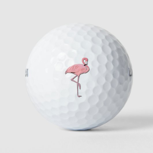 Les balles de golf de Flamant rose rose (Devant)