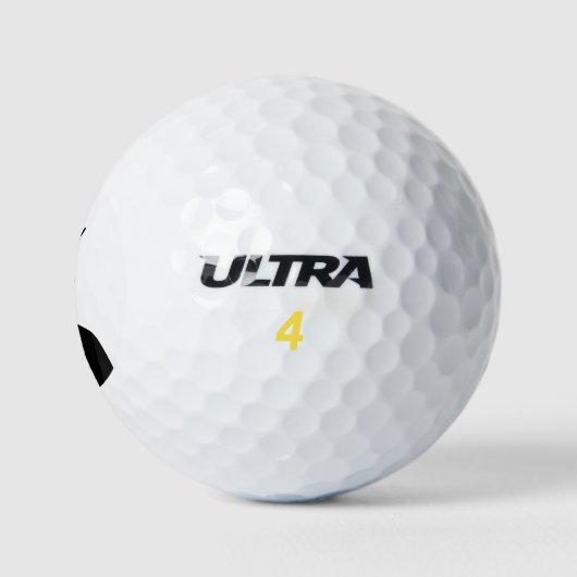 Les balles de golf de God & Golf (Logo)