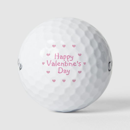 Les balles de golf de la Saint Valentin par dalDes (Devant)