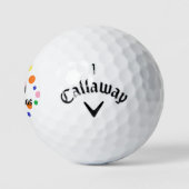 Les balles de golf de Noël par dalDesignNZ (Logo)