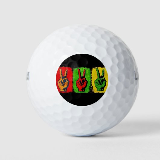 Les balles de golf de Peace (Devant)