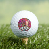 Les balles de golf de Peace (T-shirt Insitu)