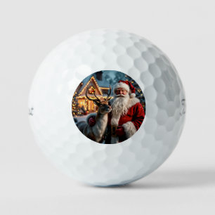 Les balles de golf de Santa Claus