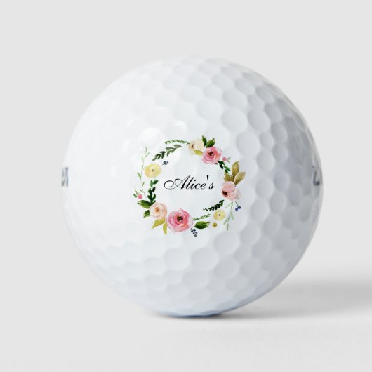 Les balles de golf florales (Devant)