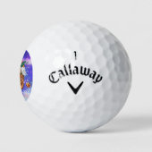 Les balles de golf Gnome de Noël (Logo)