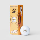 Les balles de golf Honeybee (Emballage)