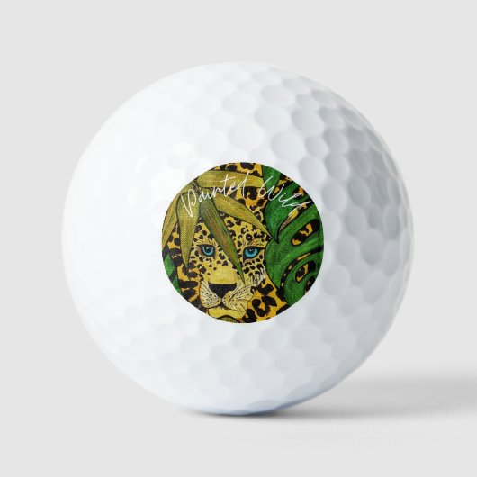 Les balles de golf Leopard (Recto)