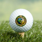 Les balles de golf Yin Yang (T-shirt Insitu)