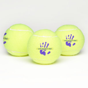 Les balles de tennis de Left Hander