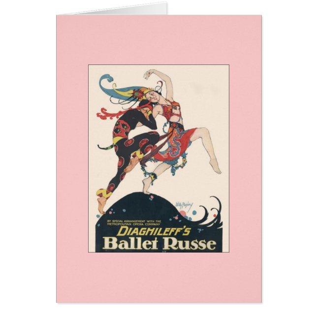 Les ballets Russes de Diaghilev (Devant)