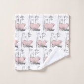 Les bambous originaux de porc choisissent des (Gant de toilette)