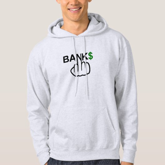 Les banques sweat - shirts à capuche corrompues (Devant)