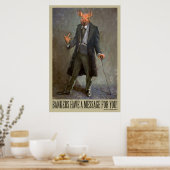 Les Banquiers Ont Un Message Pour Vous - Poster Po (Cuisine)