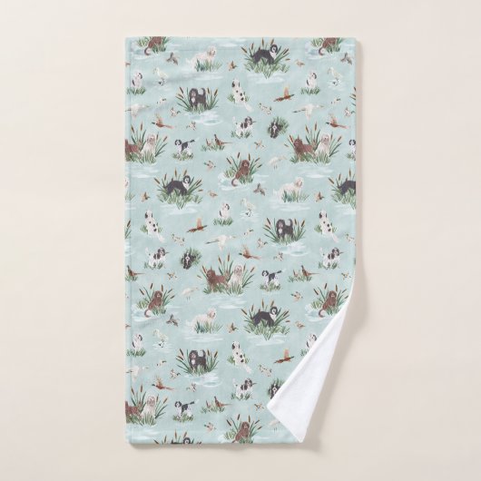 LES BARBETS (Serviette à main)