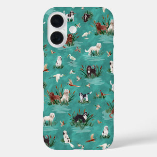 LES BARBETS Aqua iPhone 16 Hoesje