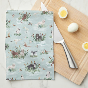 LES BARBETS Serviettes de cuisine