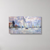 les Barques van Claude Monet Canvas Afdruk (Voorkant)