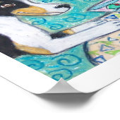 Les Basenjis Ont-Ils Des Martinis ? Poster d'art (Coin)