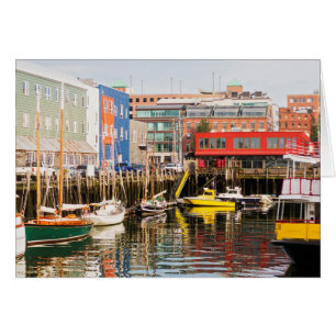 Les bateaux ont amarré   Portland, Maine