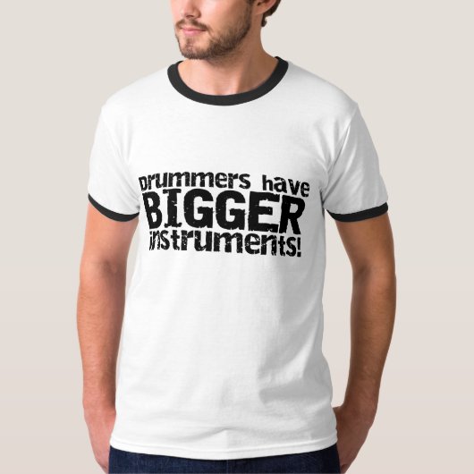 Les batteurs ont un plus grand T-shirt de sonnerie (Devant)