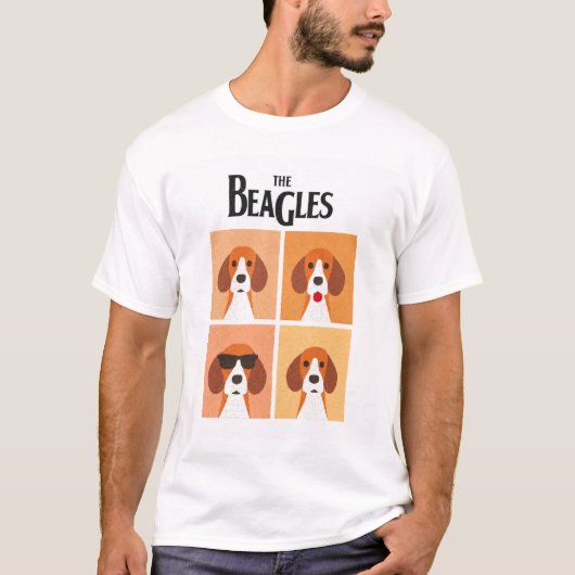 Les Beagles T-shirt graphique (Devant)