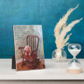 "Les bébés ne gardent pas" Plaque de la crèche (Côté)