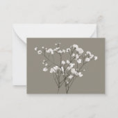 Les bébés respirent la Carte de remerciements de s (Dos)