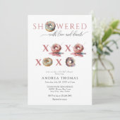 Les beignets | Invitations de douche nuptiale (Debout devant)