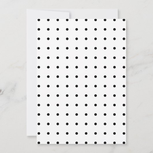 Les beignets | Invitations de douche nuptiale (Dos)