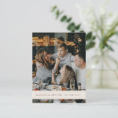 Les Bénédictions Abondent de Grosgrain Carte posta (Debout devant)