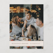 Les Bénédictions Abondent de Grosgrain Carte posta (Devant)