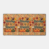 Les Bénédictions Abondent Toujours Design Automne (Recto)