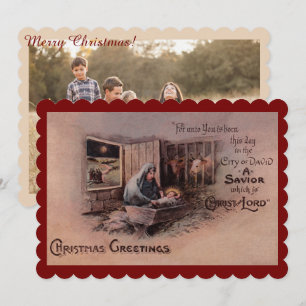 Les bénédictions de la carte de Noël