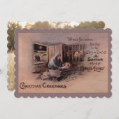 Les bénédictions de la carte de Noël (Devant / Derrière)