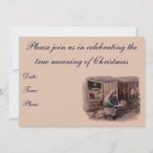 Les Bénédictions de Noël Invitation (Dos)